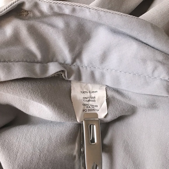 J. Crew Brand The Sutton 100% Cotton Khaki Light Gray pants size 34x30 in EUC - Picture 11 of 11